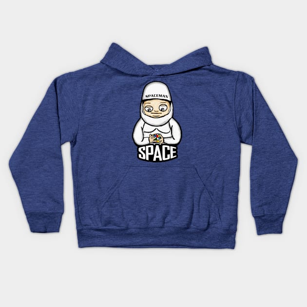 SPACEMAN Kids Hoodie by BEAVERNIGHT